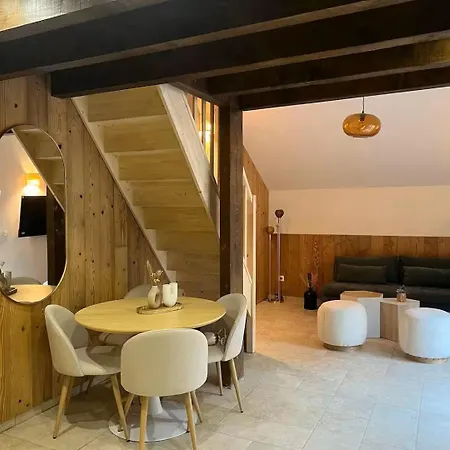 Daire La Cle Des Champs - « Le Cosy » - Jacuzzi Prive La Bresse